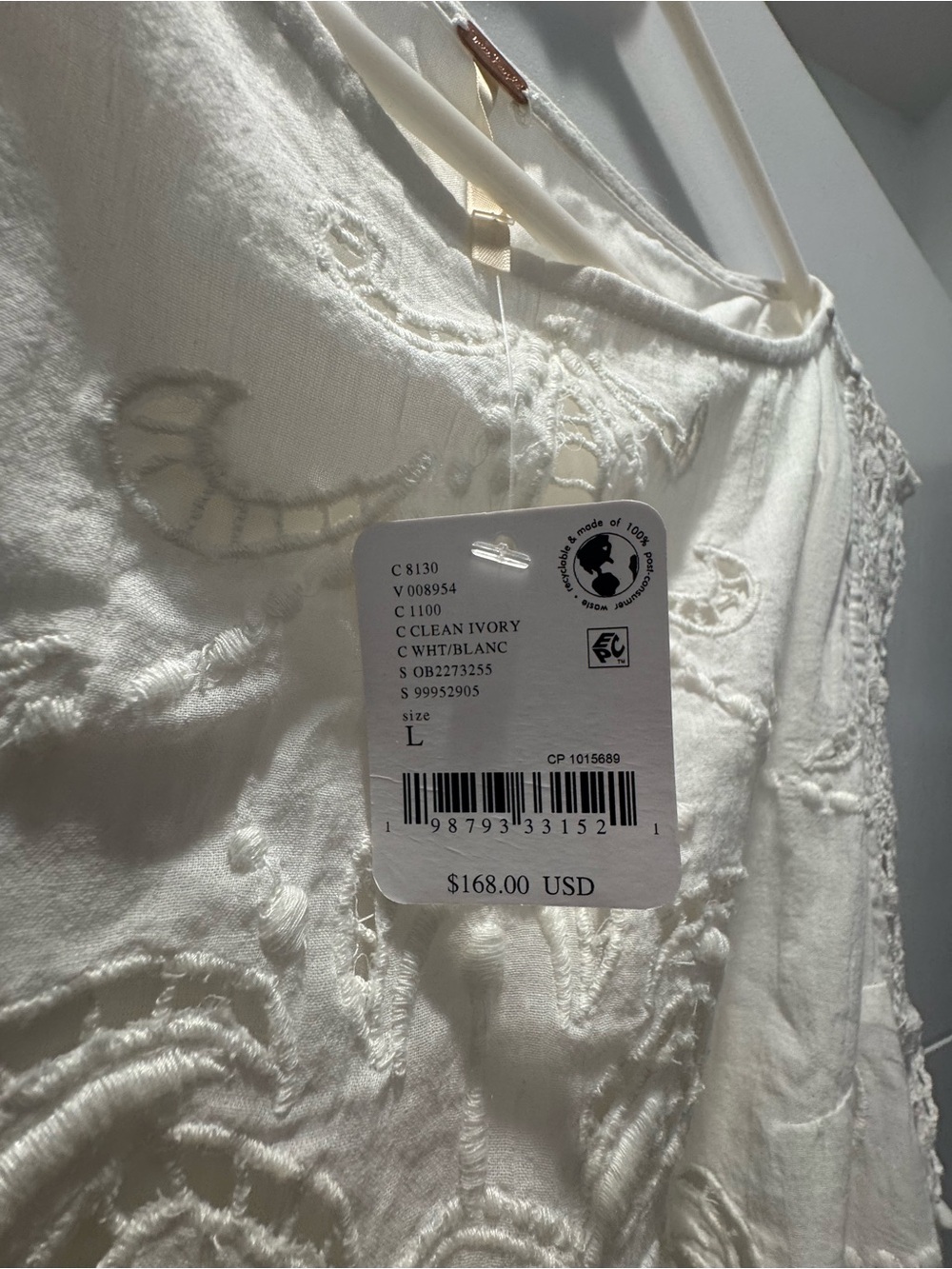 Free People Winifred Mini Dress NWT - Picture 5 of 6